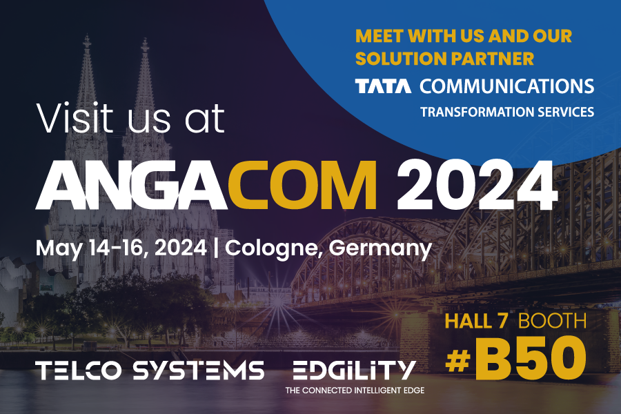Visit us at ANGA COM 2024 | Telco Systems | Edgility by Telco